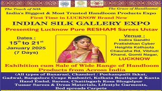 Indian silk gallery expo exhibition (under vocal for local scheme Government of India)