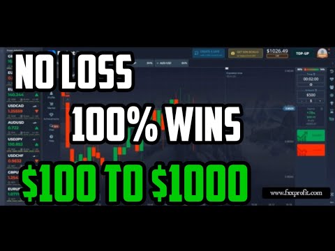 No Loss 100% Wins - $100 to $1000 - best xoffers.one pro 2022 - work 100% - best binary option 2022