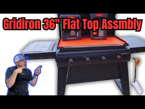 Gridiron 36" | Step by Step Flat Top Griddle Assembly