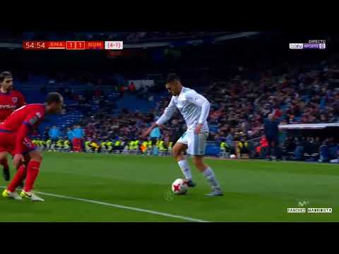 Real Madrid vs CD Numancia 2-2  Highlights  CdR  10/01/2018.