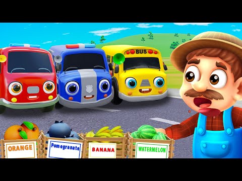 Old MacDonald Had A Farm - Wheels on the Bus + More| Nursery Rhymes & Kids Songs - Baby Car Songs TV