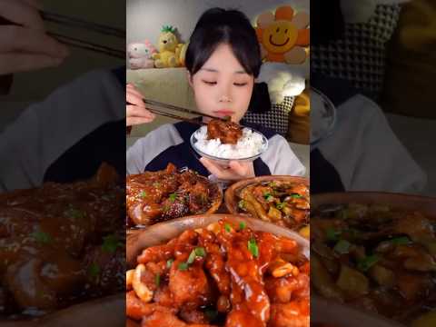 먹방 먹는 소리 Spicy Noodle Chicken #asmr #mukbang #eating