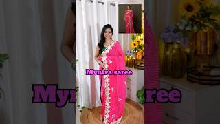 Myntra saree Haul#youtubeshorts #shorts #shortvideo#myntra#haul  #myntrahaul#classicstylesmadhumita