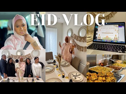 EID VLOG- DECORATING MY HOME FOR EID ft. TEMU, JOLLY TIMES W/ MY FRIENDS & FAM, COOK-A-THON & MORE!!