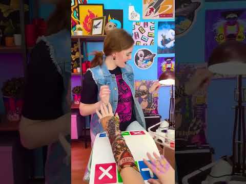 #fidgets Playing with the tattoo master right in the tattoo studio || TikTok DIY