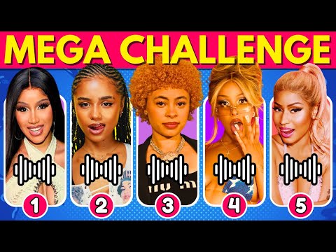 GUESS WHO'S SINGING & FINISH THE LYRICS📀TikTok's Most Viral Songs Edition!⭐MEGA CHALLENGE📢