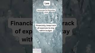 Leo December 2024 Horoscope Creativity & Bold Plans