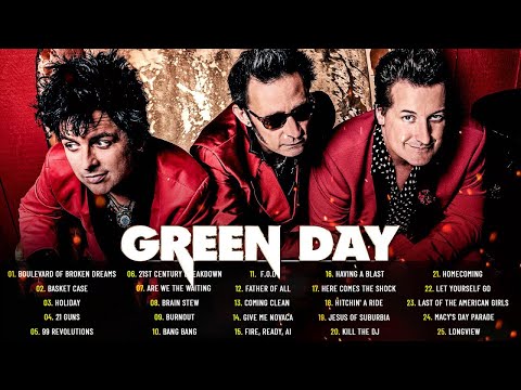 Green Day Greatest Hits 2023 💚 Best Songs Of Green Day Full Album Boulevard of Broken Dreams