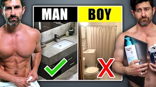 10 Things a Man ALWAYS Has in His Bathroom... that Boys DON'T! (Men's Bathroom Essentials)