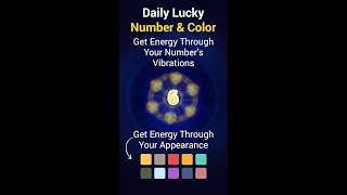 Daily Lucky Colors | Daily Lucky Number | Personal Daily Numerology | Free Numerology App