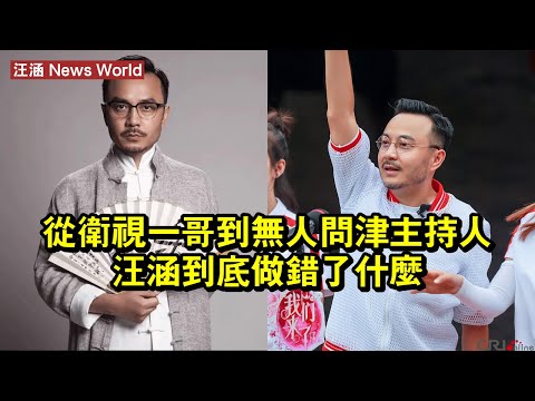 從衛視一哥到無人問津，主持人汪涵，到底做錯了什麼？ #汪涵 #wanghan #wanghan汪涵