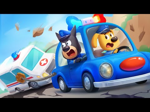 Outdoor Earthquake Safety | Safety Tips | Sheriff Labrador | Kids Cartoon | BabyBus TV