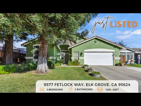 1,654 Sq Ft Single-Story Gem in Elk Grove, CA | 9577 Fetlock Way