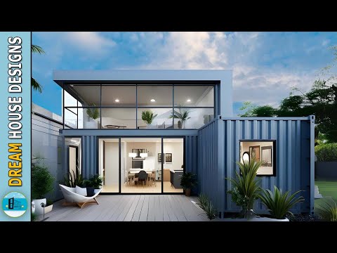 TOP 12 Shipping Container House:  LUXURY on a BUDGET!  (Under $10,000) 2024 House Design Ideas