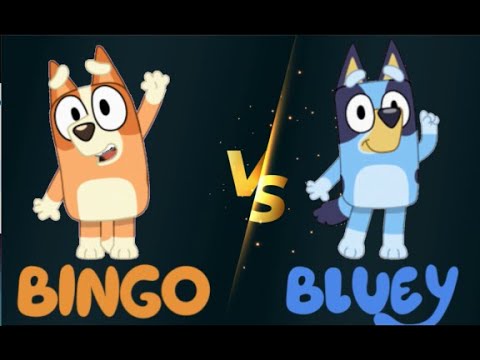 Bluey Jump Battle! Bingo VS Bluey brain break |  Just Dance