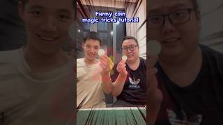 😱😱Funny Coin Magic Tutorial!!! #magic #magictutorials #closeupmagic #howtomagic #coinmagictrick