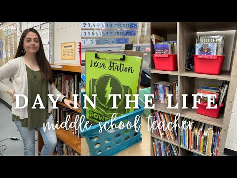 DAY IN THE LIFE | Middle School | teach with me