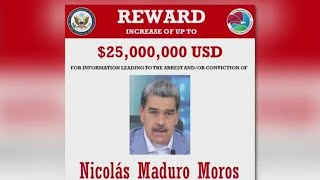 Reward for capture of Venezuela's Maduro increased to $25 million