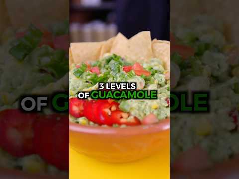 3 Levels of Guacamole