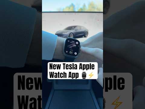 Tesla FINALLY Made An Apple Watch App! 🤯⌚️