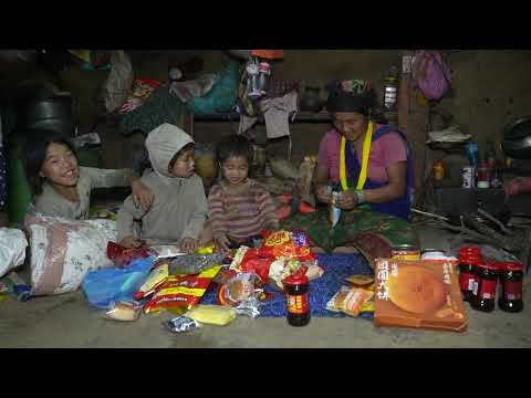 Nepali village || happy family are happy goget gifte || Rural kife