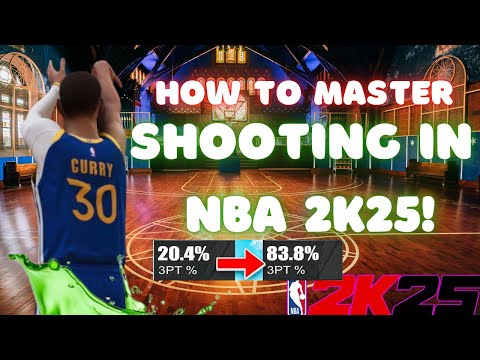 HOW TO MASTER SHOOTING IN NBA 2K25 - NEVER MISS AGAIN