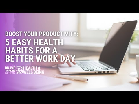 5 Easy Health Habits for a Better Work Day | Jennifer Jiménez  - Health & Well-Being