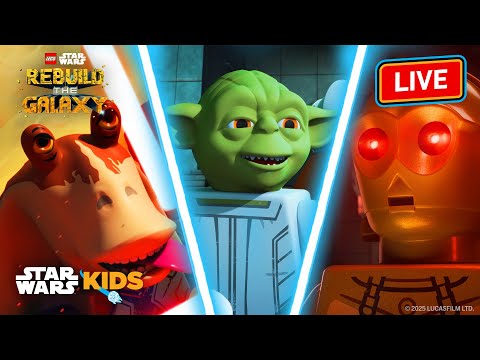 🔴 LIVE! LEGO Star Wars: Rebuild the Galaxy 🧱🌌| Full Episodes