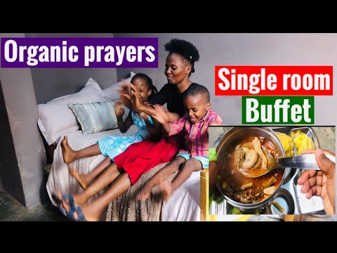 Organic prayers in my single luxurious room & cooking entire buffet