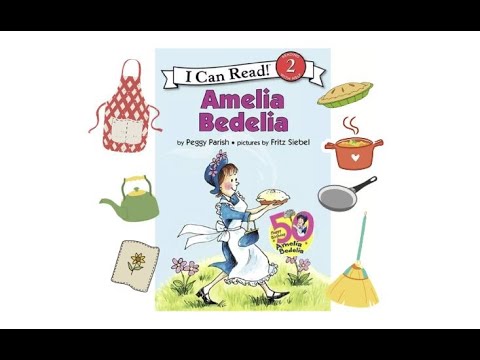 Amelia Bedelia By Piggy Parish - Children's literature, audio book, story time for kids