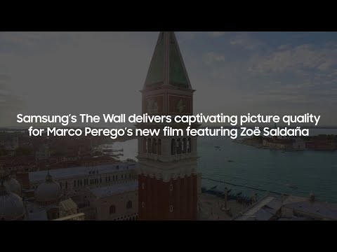 Display Solutions: Case Study - Marco Perego at the Venice Biennale Art Festival 2024 | Samsung