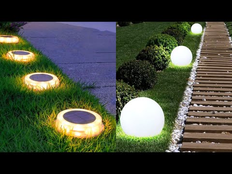 Backyard Lighting Ideas | Outdoor Garden Lights Home Garden Landscape Backyard Fence Wall Lights