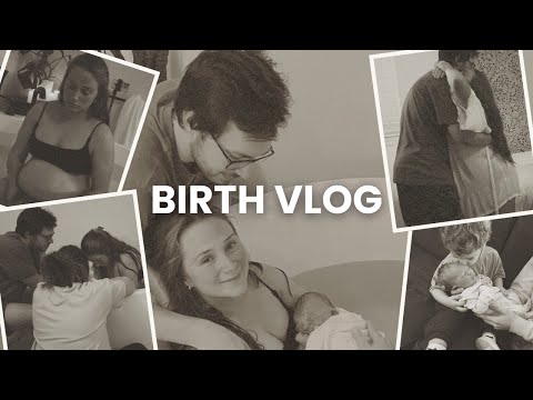 Birth Vlog | Positive Unmedicated Water Birth *RAW & EMOTIONAL*