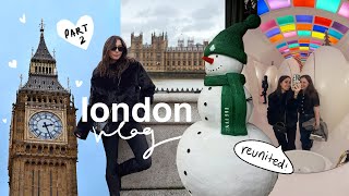 CHRISTMAS IN LONDON: vintage shopping, reuniting w/JILL + a travel day