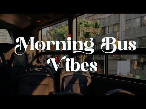 Morning Bus Vibes 🚌 Relaxing Japanese Lofi Beats