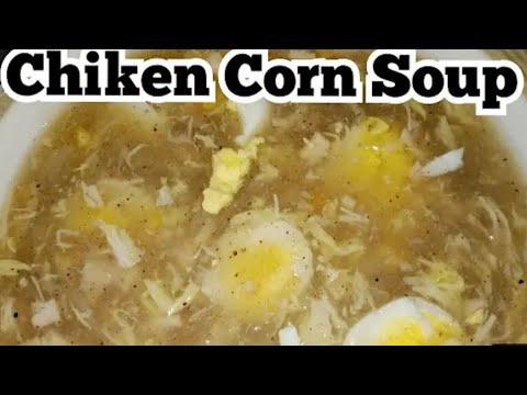 Chicken Corn immunity booster Soup Make  Chicken Corn Soup  at Home 🌽 🍲