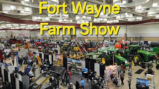 Fort Wayne farm show 2025 🚜 Million Dollar combine & $1.26 million tractors!!!😮