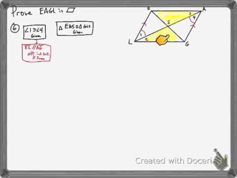 geometry honors parallelogram proofs