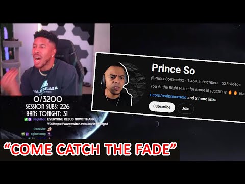 LowTierGod Threatens @PrinceSoReacts For Roasting his Shirt