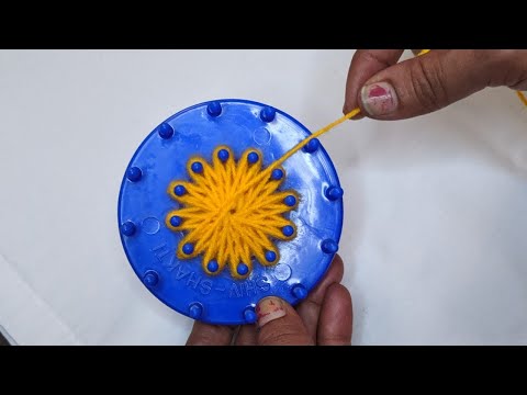 Hand embroidery Amazing flower design trick/ very easy flower design idea