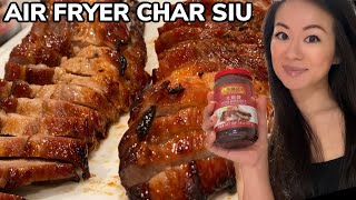 🐽 Air Fryer Char Siu Chinese BBQ Roast Pork Recipe (空氣炸叉燒) w/ Lee Kum Kee (李錦記) Sauce | Rack of Lam