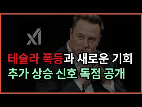 테슬라 폭등과 새로운 기회, 추가 상승 신호 2개 분석 [독점 공개]