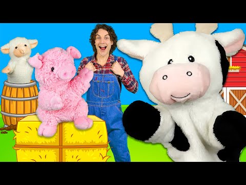 Old Macdonald had a Farm 🐷🐮🐔 | Kids Nursery Rhymes