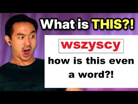 ASIAN REACTS to How To Read Polish or Something