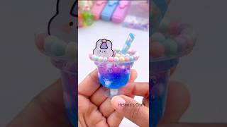 DIY miniature ice cream glass #shots #miniature #miniaturecrafts #miniatureworld #youtubeshorts