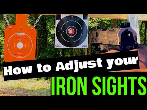 How to Adjust your Iron Sights