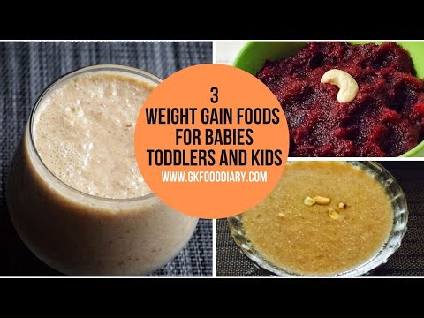 3 Weightgain, Hemoglobin foods for Babies, Toddlers & Kids | BabyFood