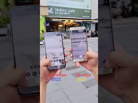 Iphone 14 pro max vs Samsung S6 edge Camera test in 2024