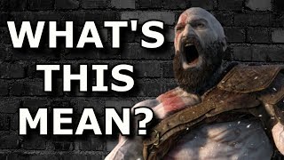 God of War (Ps4) Ending EXPLAINED! - And Does it Suck?