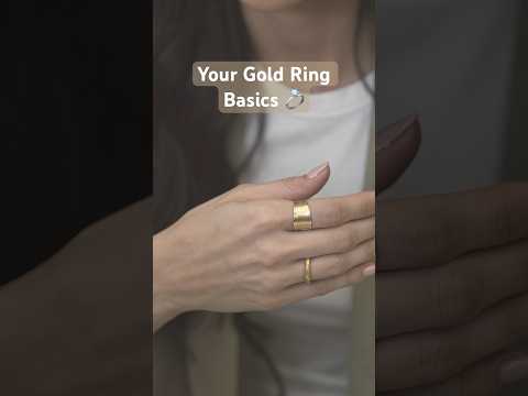 Gold Rings for women #goldaccessories #goldjewellery #ringstack #ringstyle